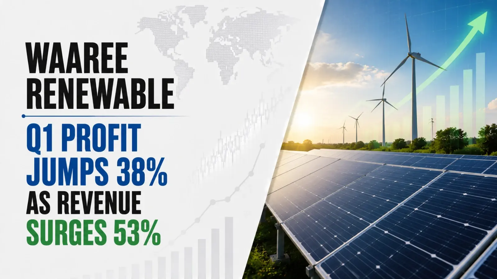 Waaree Renewable Q1 Profit Jumps 38% as Revenue Surges 53%