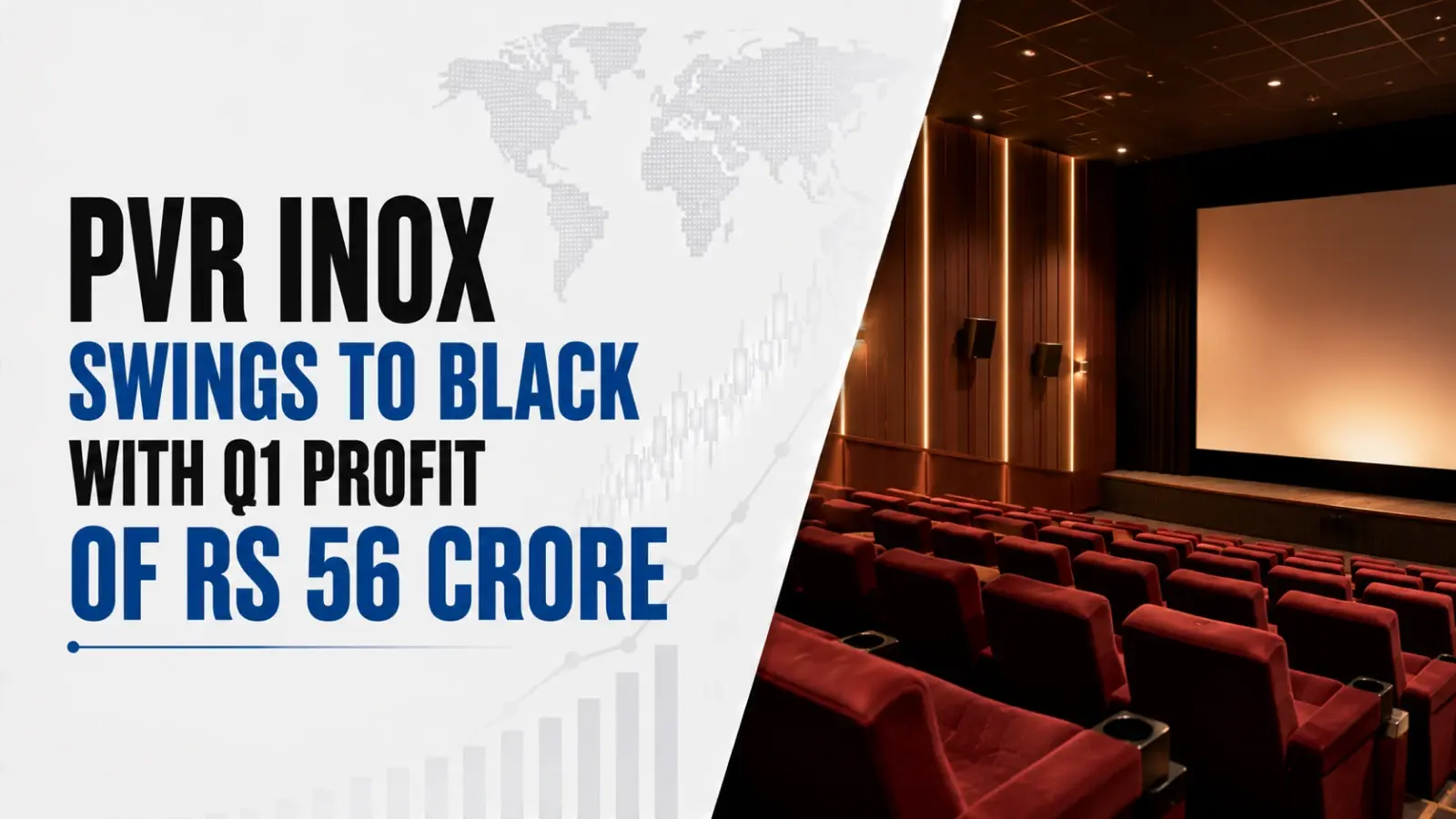 PVR Inox Swings to Black With Q1 Profit of Rs 56 Crore
