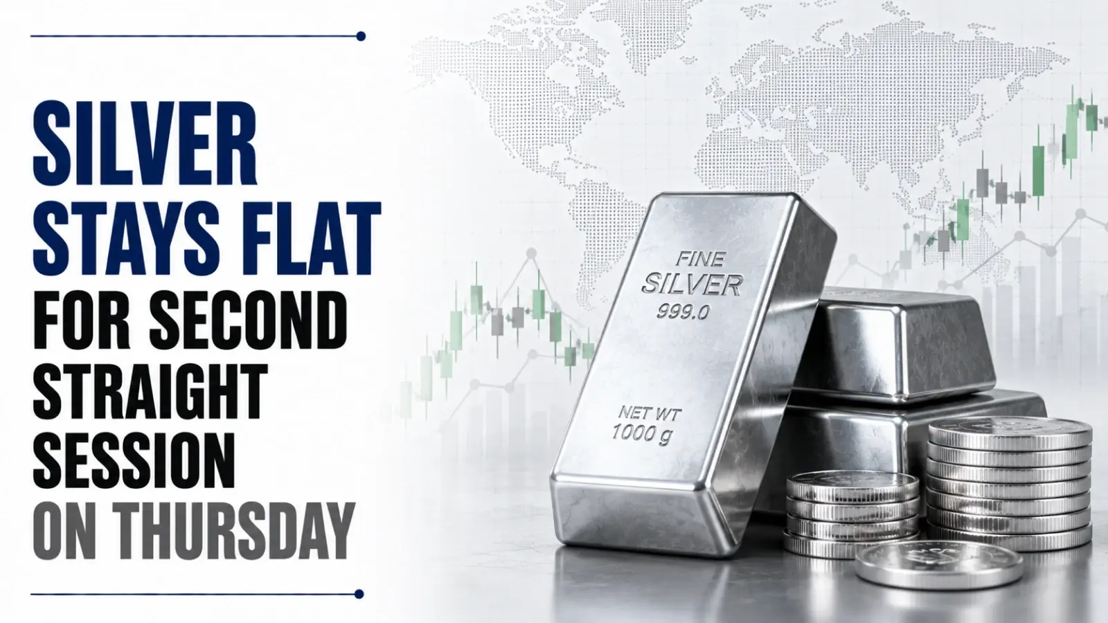 Silver Stays Flat for Second Straight Session on Thursday