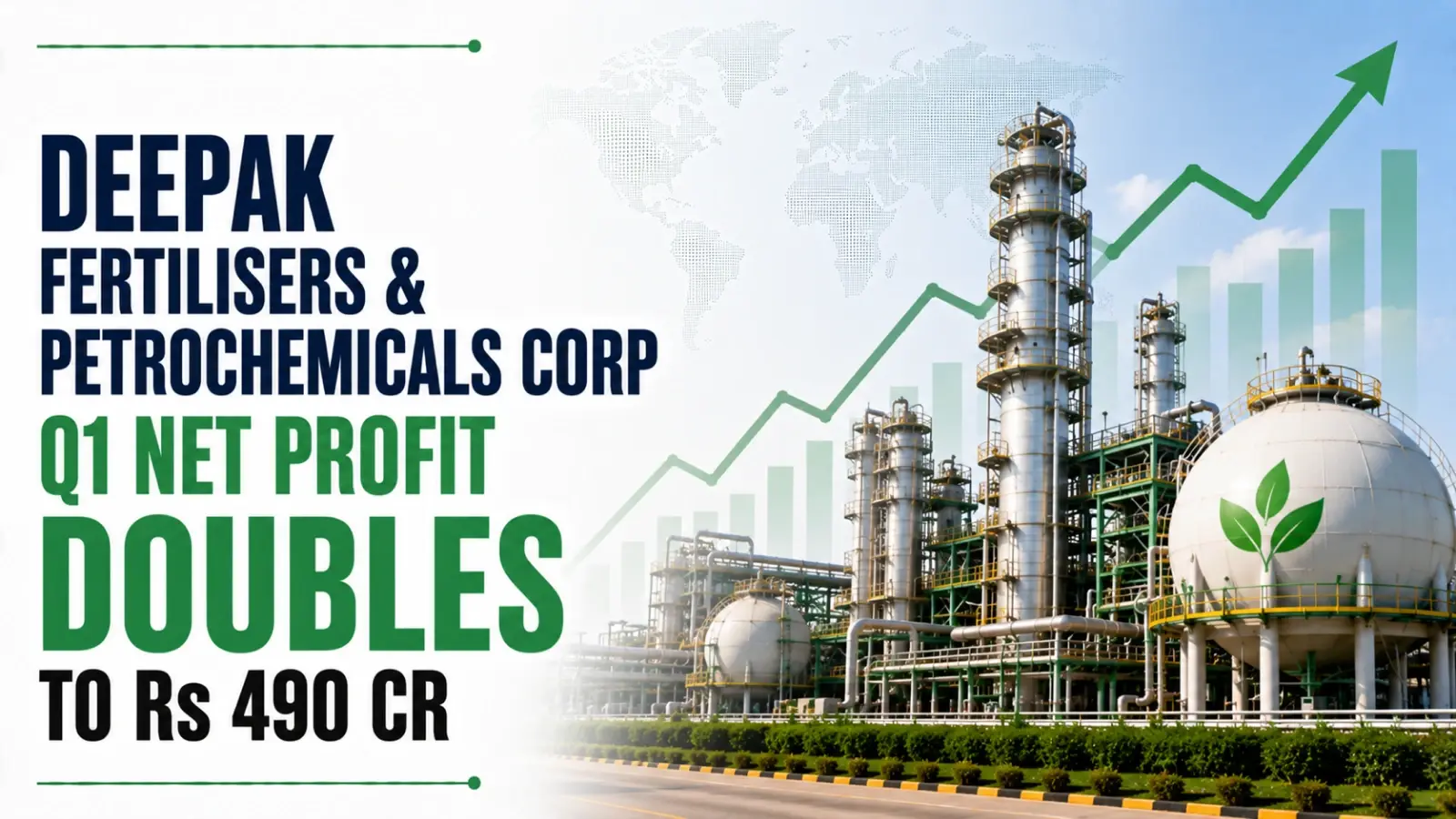 Deepak Fertilisers & Petrochemicals Corp Q1 Net Profit Doubles to Rs 490 Cr