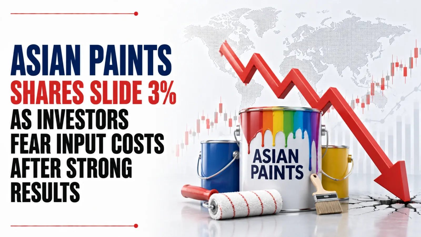 Asian Paints Shares Slide 3% As Investors Fear Input Costs After Strong Results