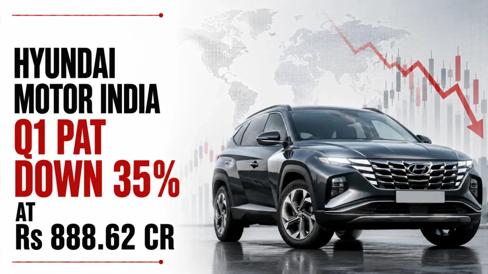 Hyundai Motor India Q1 Pat Down 35% at Rs 888.62 Cr