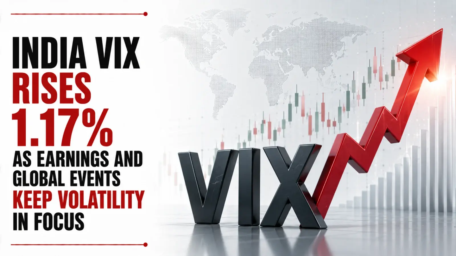 India VIX Rises 1.17% as Earnings and Global Events Keep Volatility in Focus 