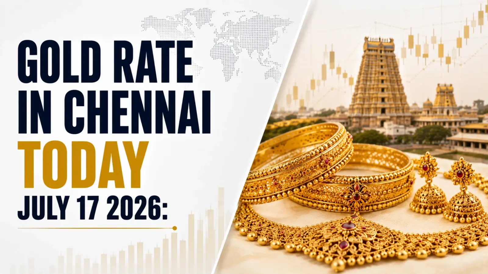 Gold Rate in Chennai Today, July 17, 2026: 24K Gold Slips to ₹14,291 Per Gram