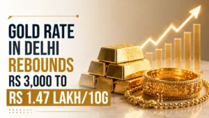Gold Rate in Delhi Rebounds Rs 3,000 to Rs 1.47 Lakh/10g As Weak US Dollar Revives Bullion Demand July 2 2026