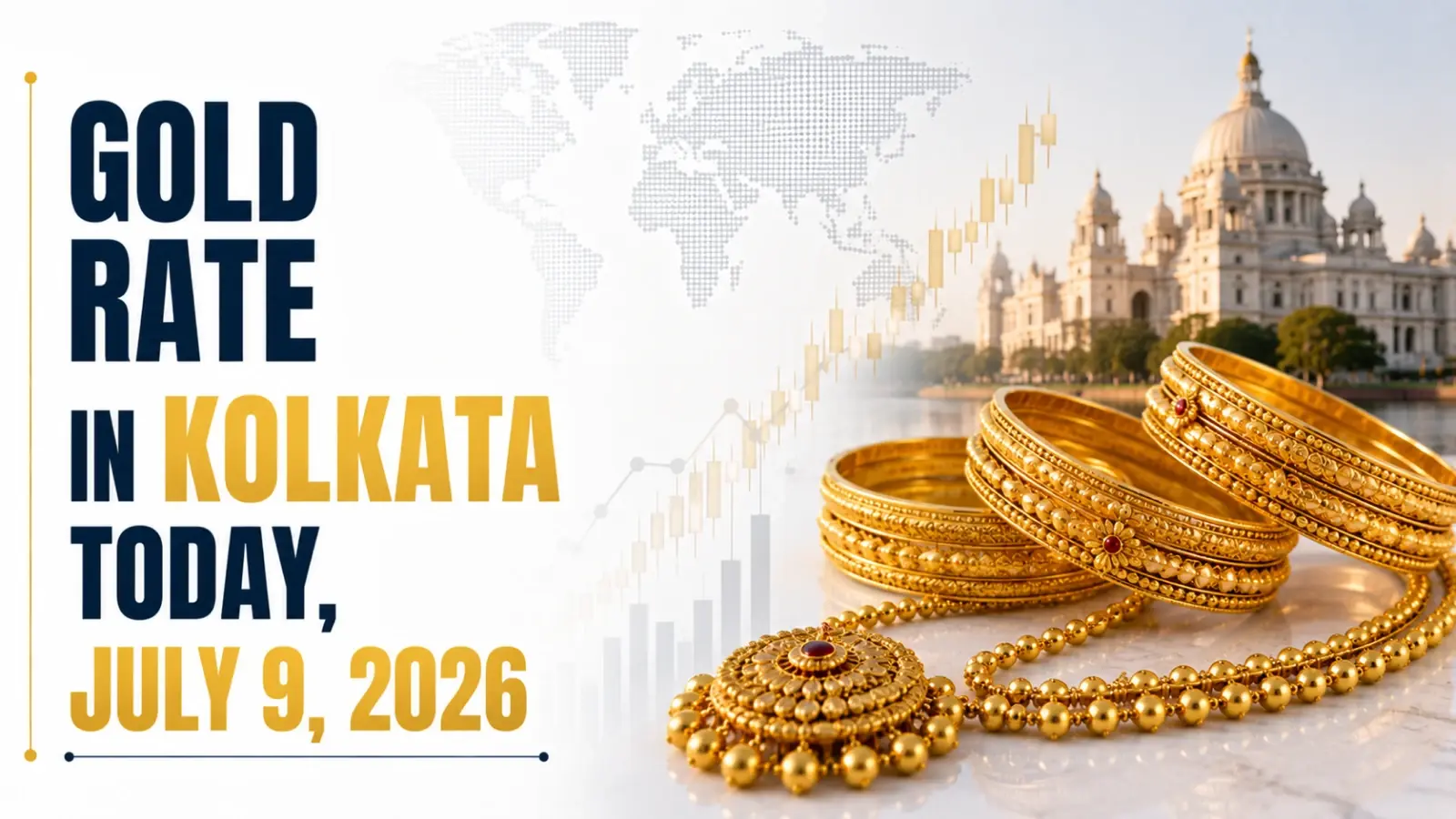 Gold Rate in Kolkata Today, July 9, 2026: Prices Inch Higher After Three Days of Declines