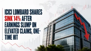 ICICI Lombard Shares Sink 14% After Earnings Slump on Elevated Claims, One-Time Hit