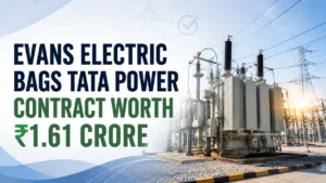 Evans Electric Bags Tata Power Contract Worth ₹1.61 Crore; Shares Rise