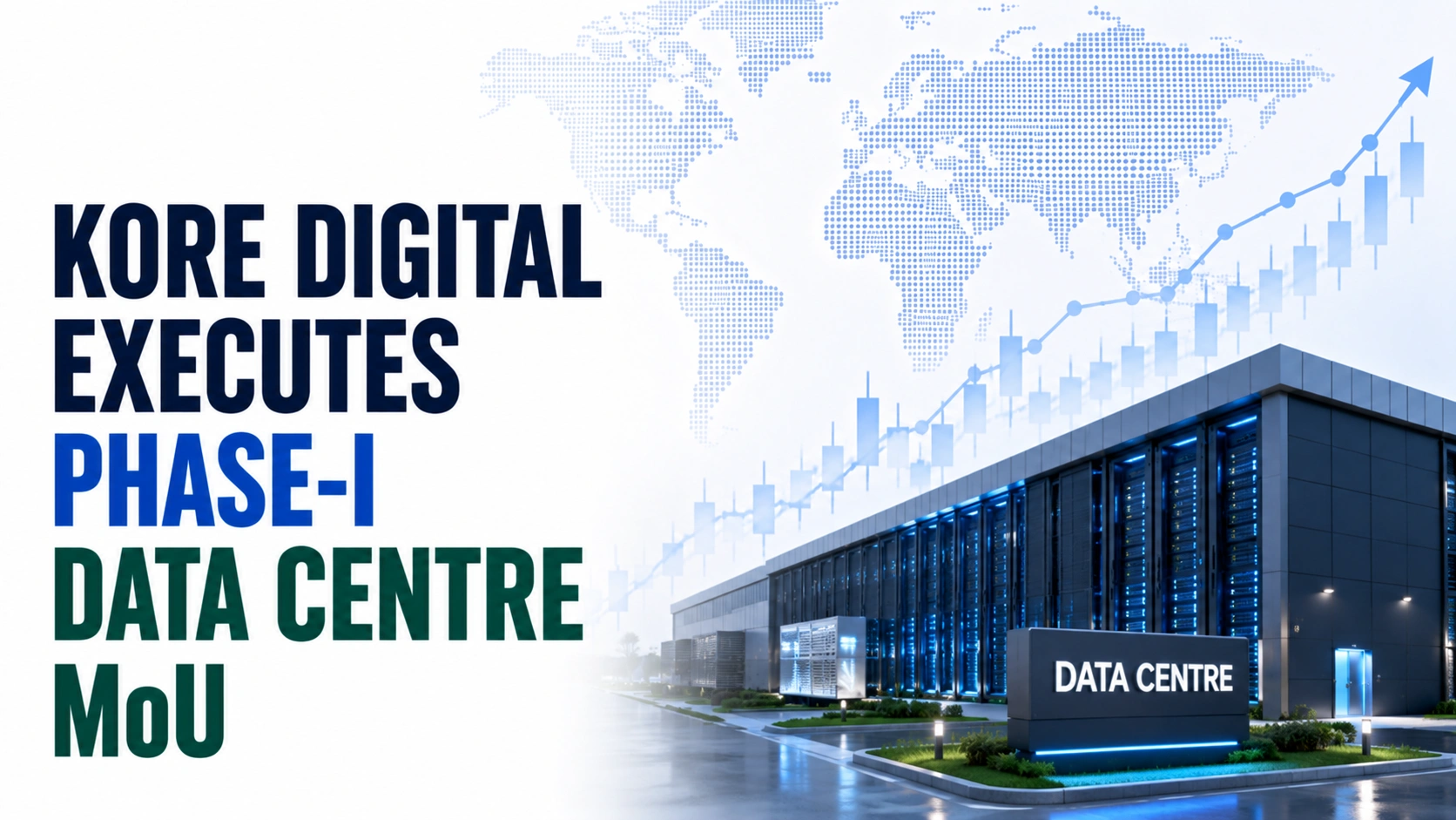 Kore Digital Executes Phase-I Data Centre MoU; Shares Rise 3.51%