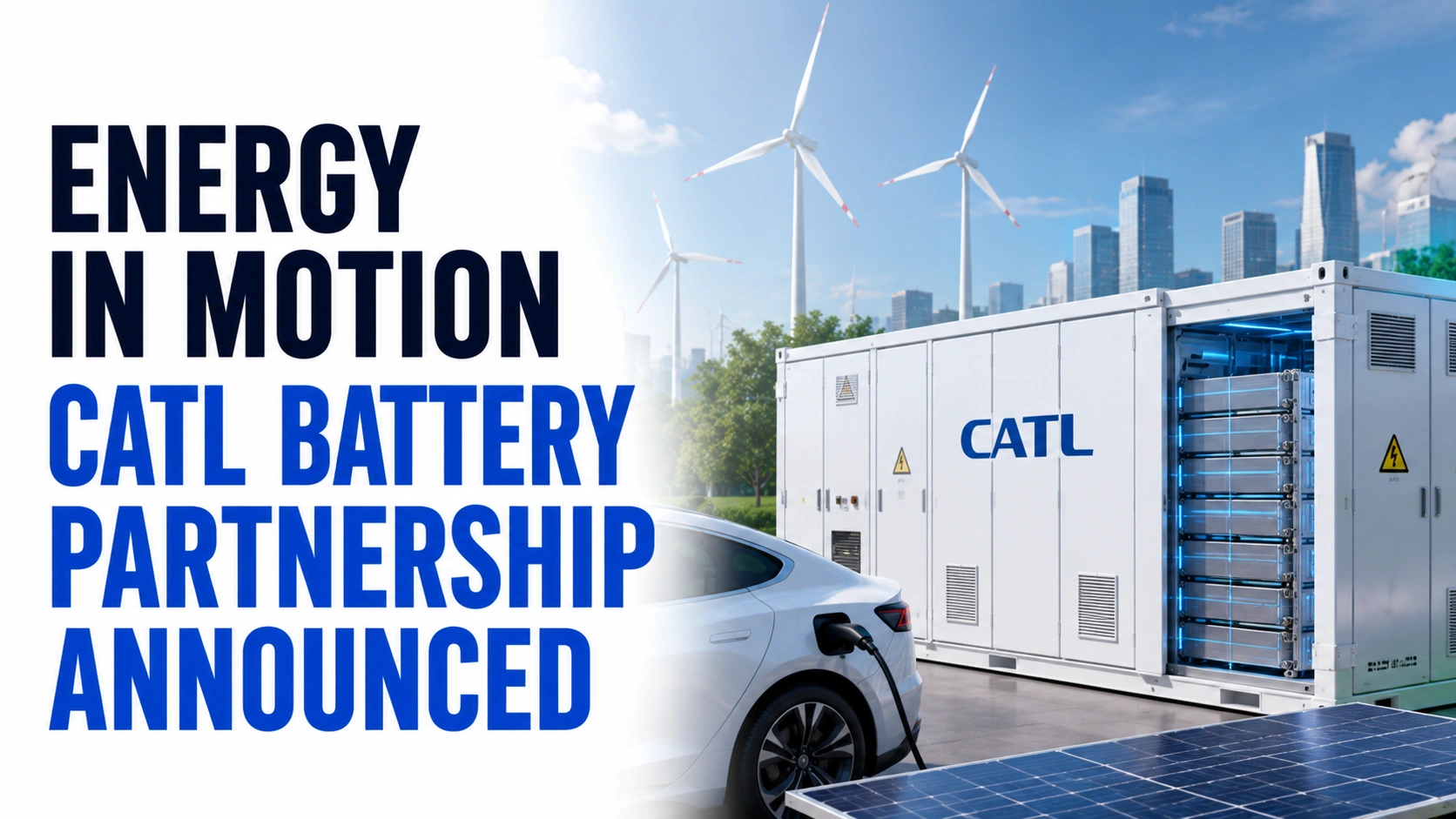 Energy In Motion, CATL Battery Partnership Announced; Ravindra Energy Shares Rise 2.56%