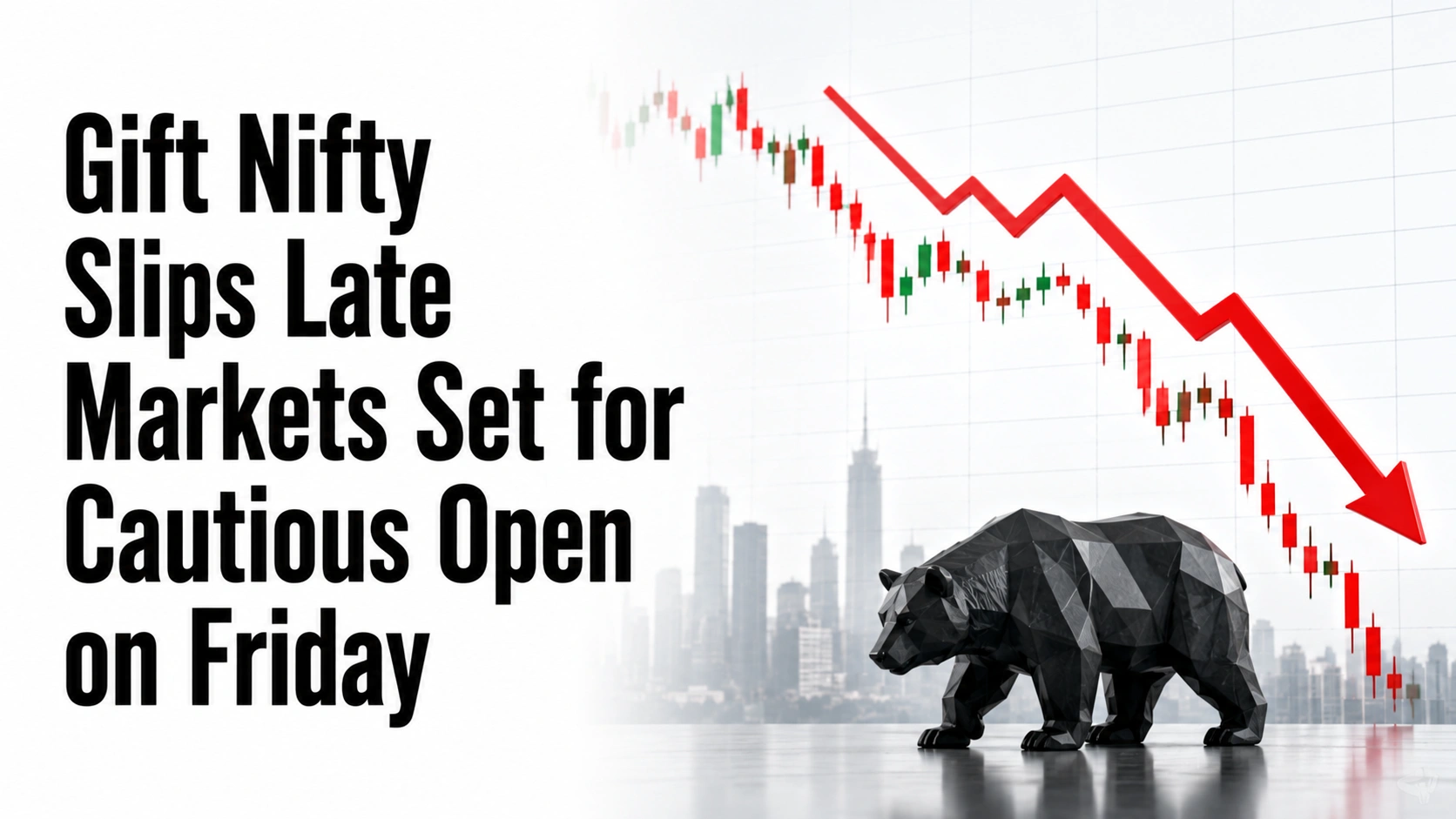 Gift Nifty Slips Late; Markets Set for Cautious Open on Friday