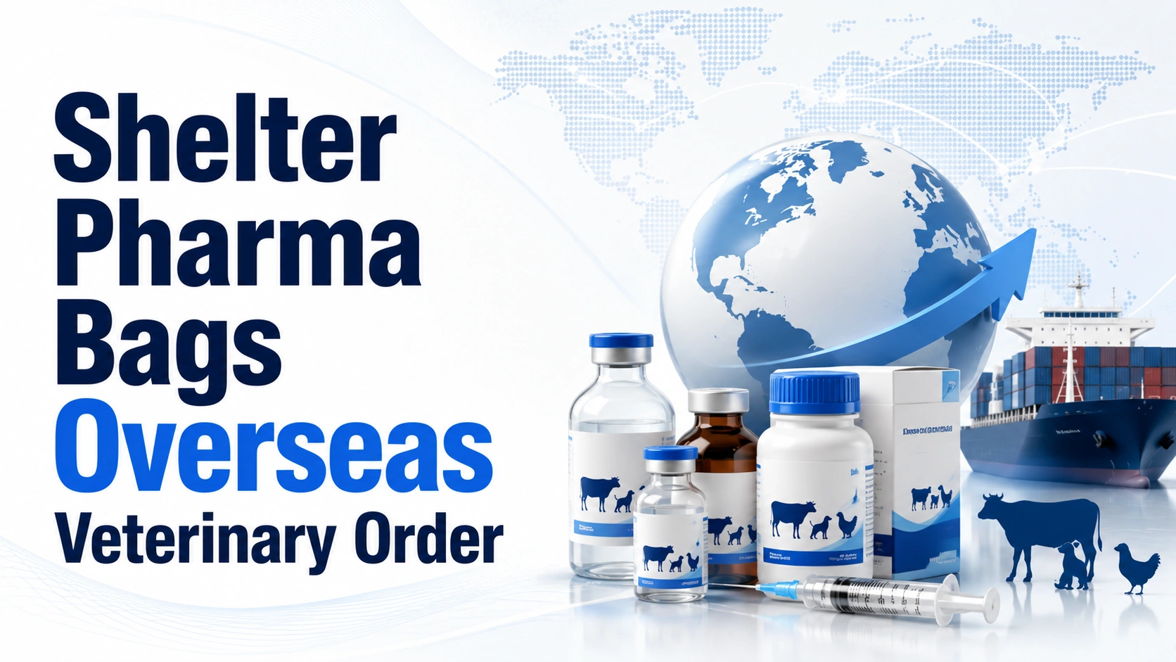 Shelter Pharma Bags Overseas Veterinary Order; Shares Locked at Upper Circuit