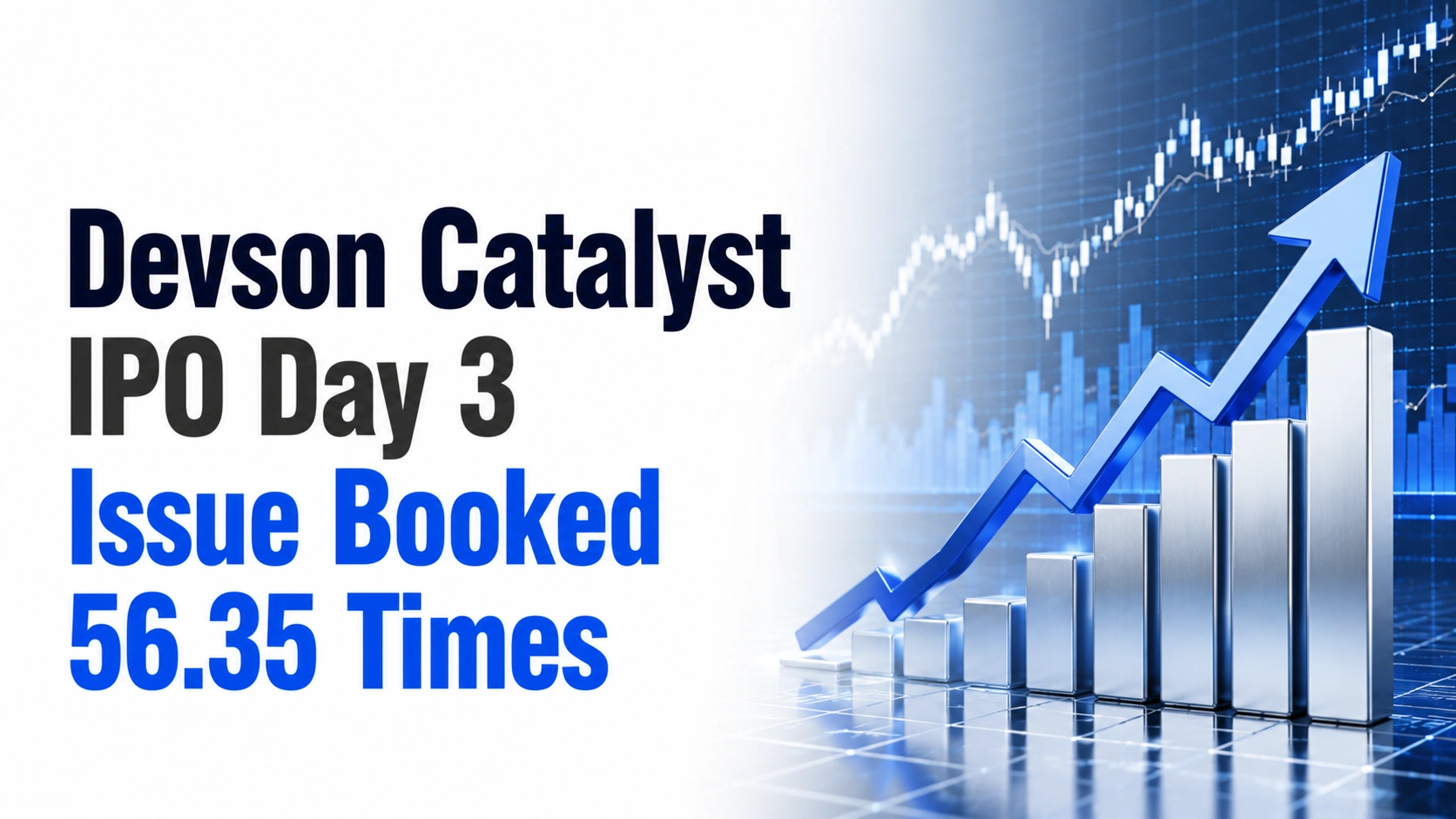 Devson Catalyst IPO Day 3: Issue Booked 56.35 Times Ahead of Today's Closing; Retail Portion Subscribed 80.99x