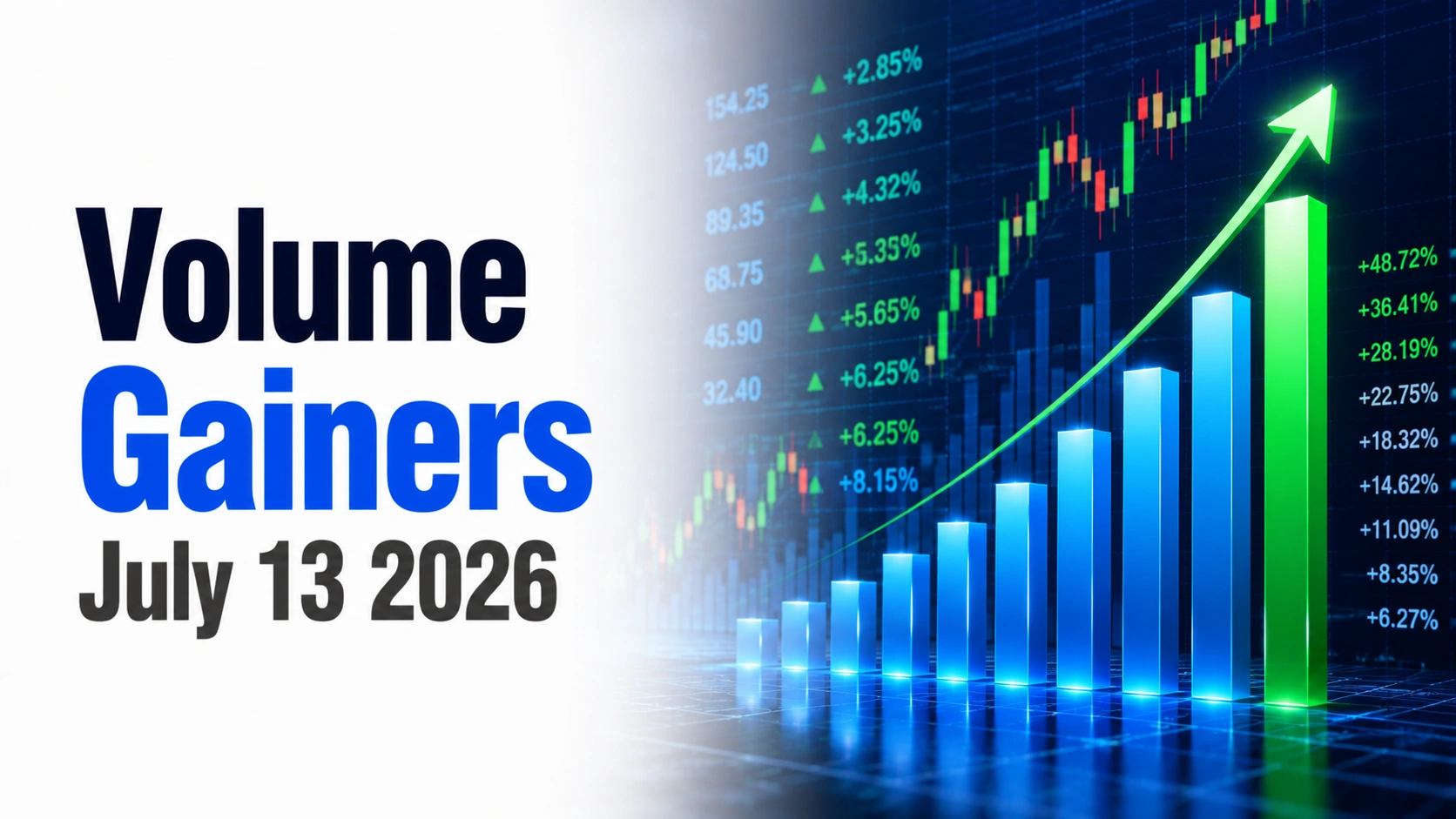 Volume Gainers, July 13, 2026: CLC Industries, Hester Biosciences, Just Dial Lead Trading Surge