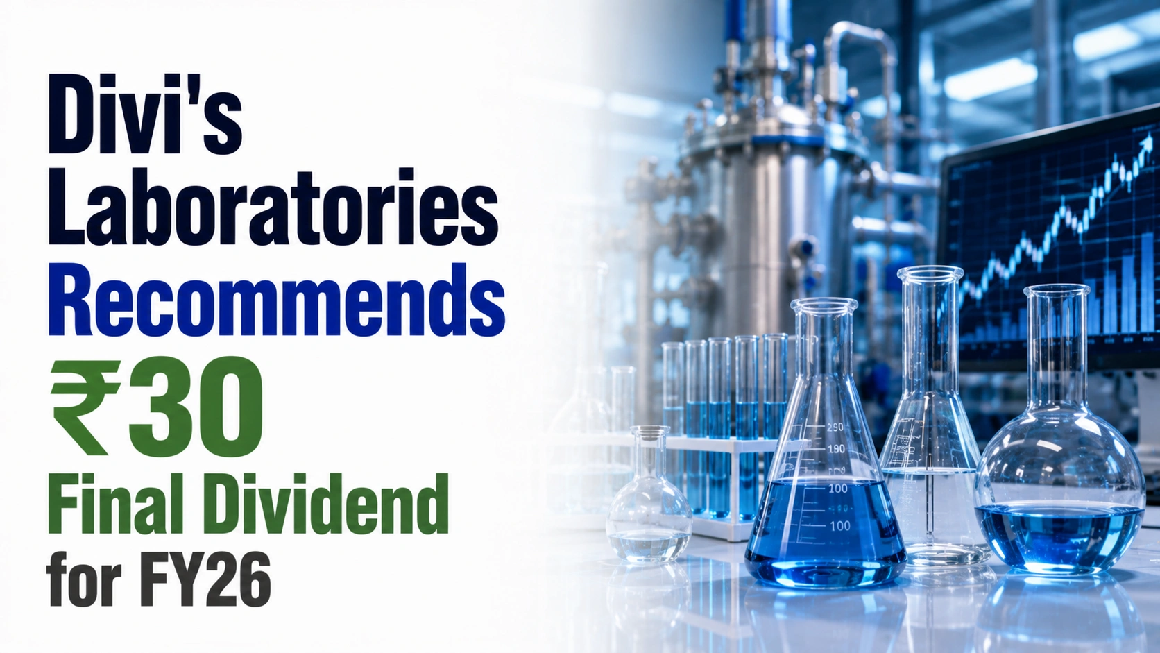 Divi's Laboratories Recommends ₹30 Final Dividend for FYa26; Shares Slip 0.42%