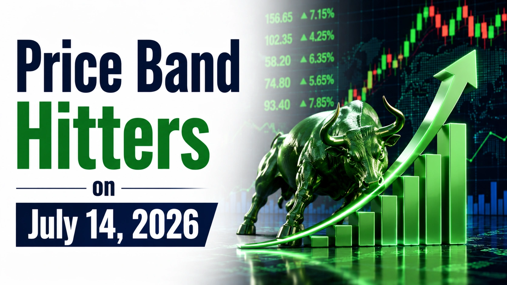 Price Band Hitters on July 14, 2026: RollT Tops Upper Circuit Movers