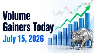 Volume Gainers Today, July 15, 2026: Apollo Sindoori Hotels, Century Enka, Ksolves India Among Most Active