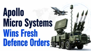 Apollo Micro Systems Wins Fresh Defence Orders Worth Nearly ₹190 Crore; Shares Ease