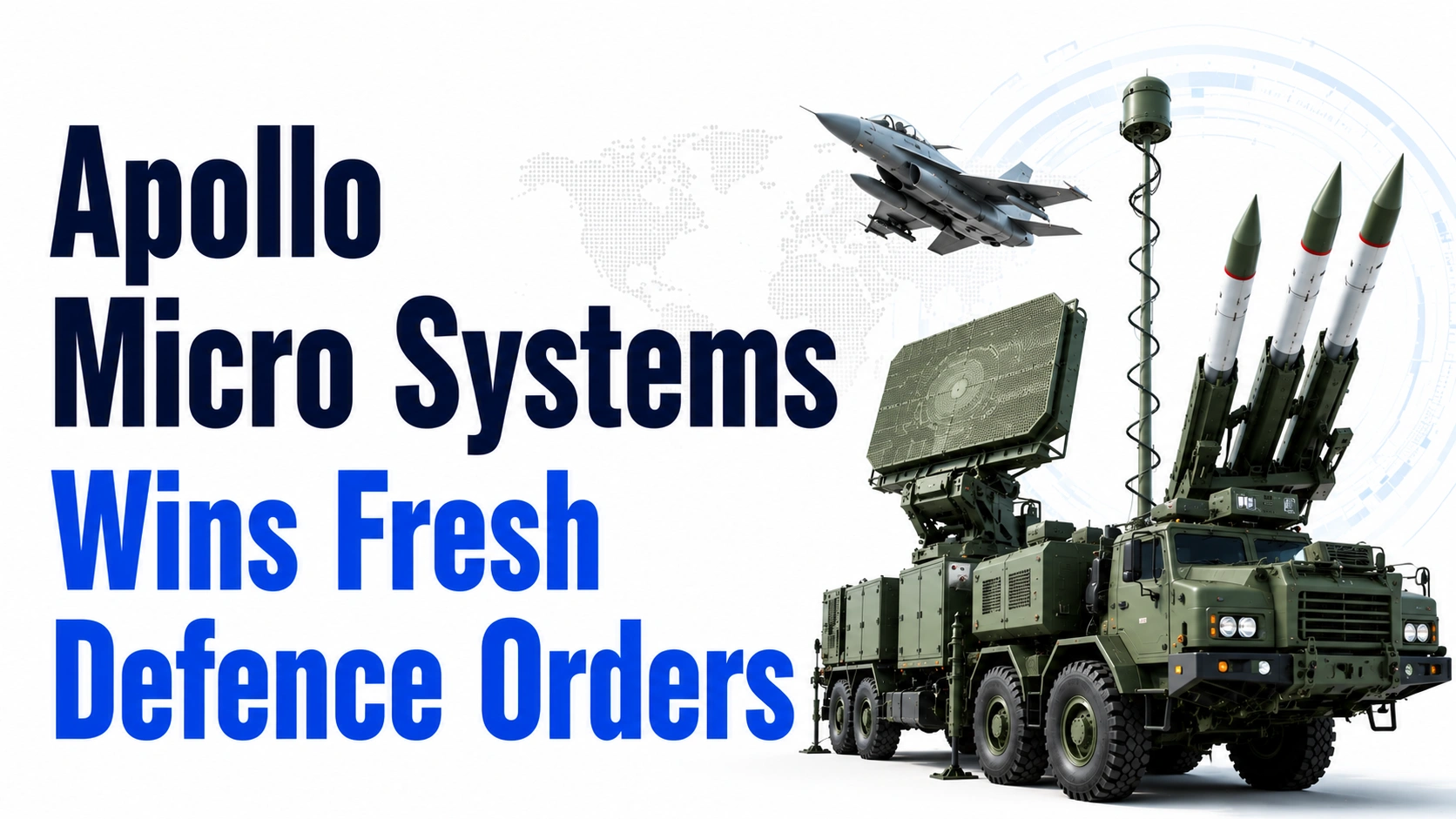 Apollo Micro Systems Wins Fresh Defence Orders Worth Nearly ₹190 Crore; Shares Ease