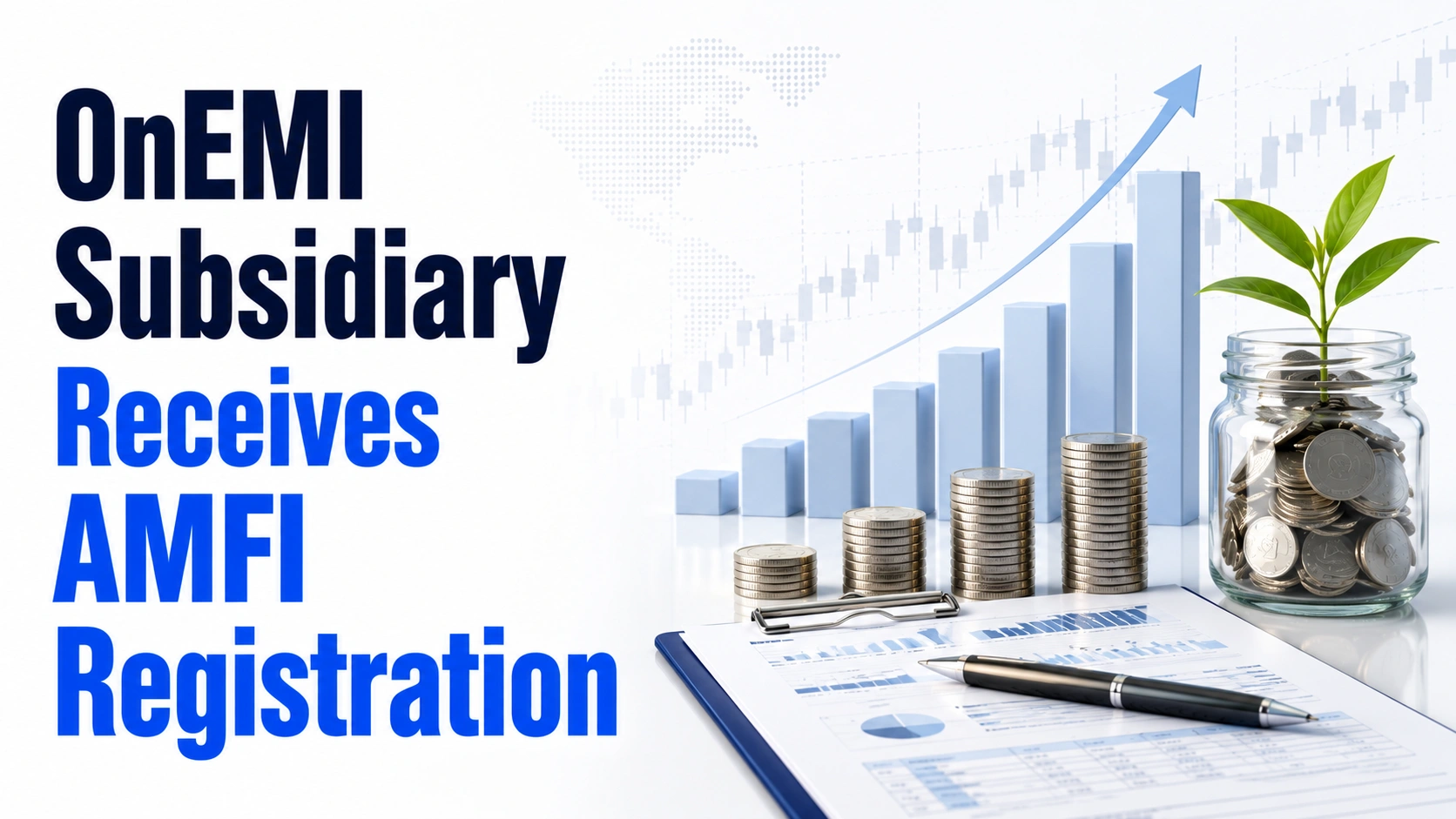 OnEMI Subsidiary Receives AMFI Registration; Shares Slip
