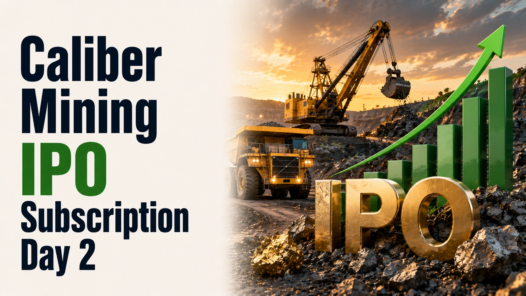 Caliber Mining IPO Subscription Day 2: NII Demand Surges, Retail Book Stays Strong