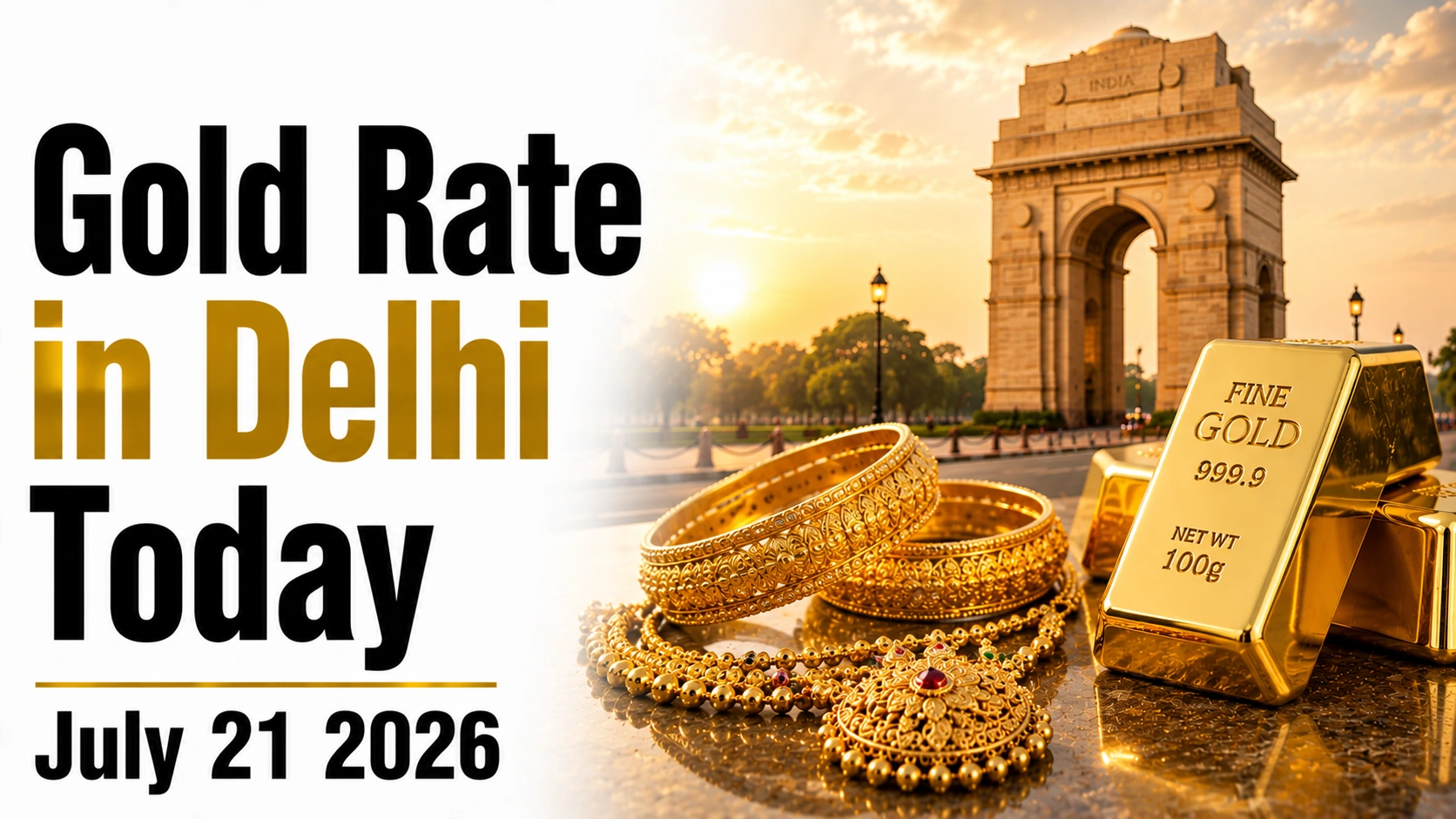 Gold Rate in Delhi Today, July 21, 2026: Gold Prices Rally After Two Quiet Sessions