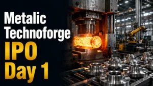 Metalic Technoforge IPO Day 1: Retail Investors Lead As ₹49.96 Crore Issue Opens With 0.07x Subscription