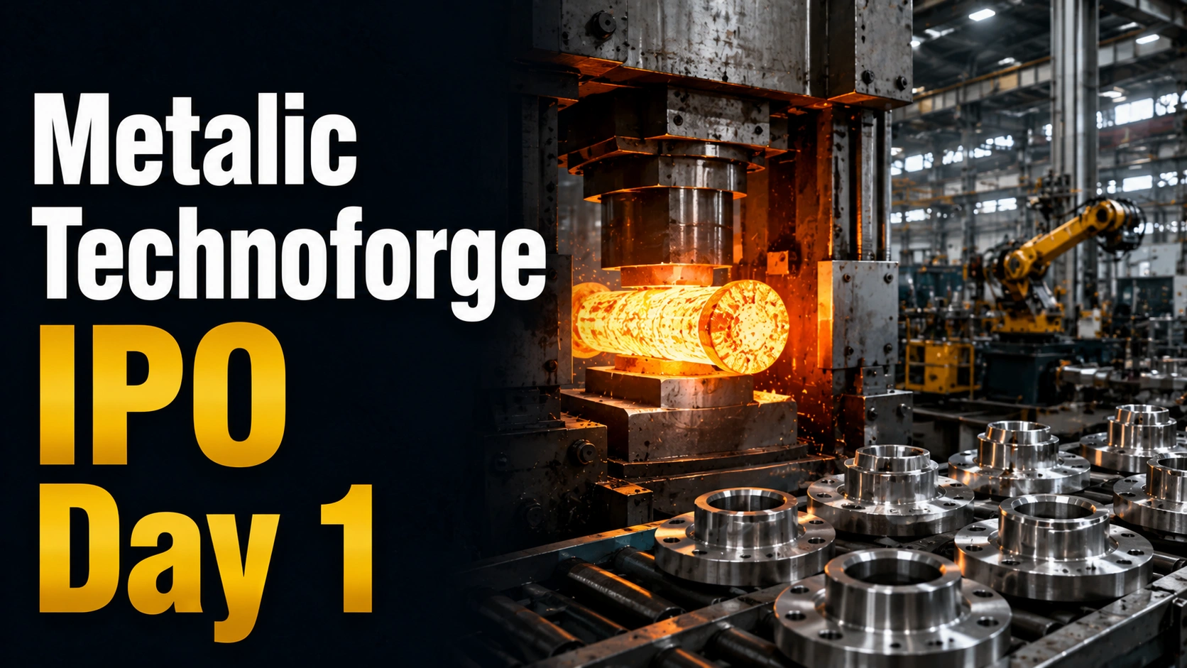 Metalic Technoforge IPO Day 1: Retail Investors Lead As ₹49.96 Crore Issue Opens With 0.07x Subscription
