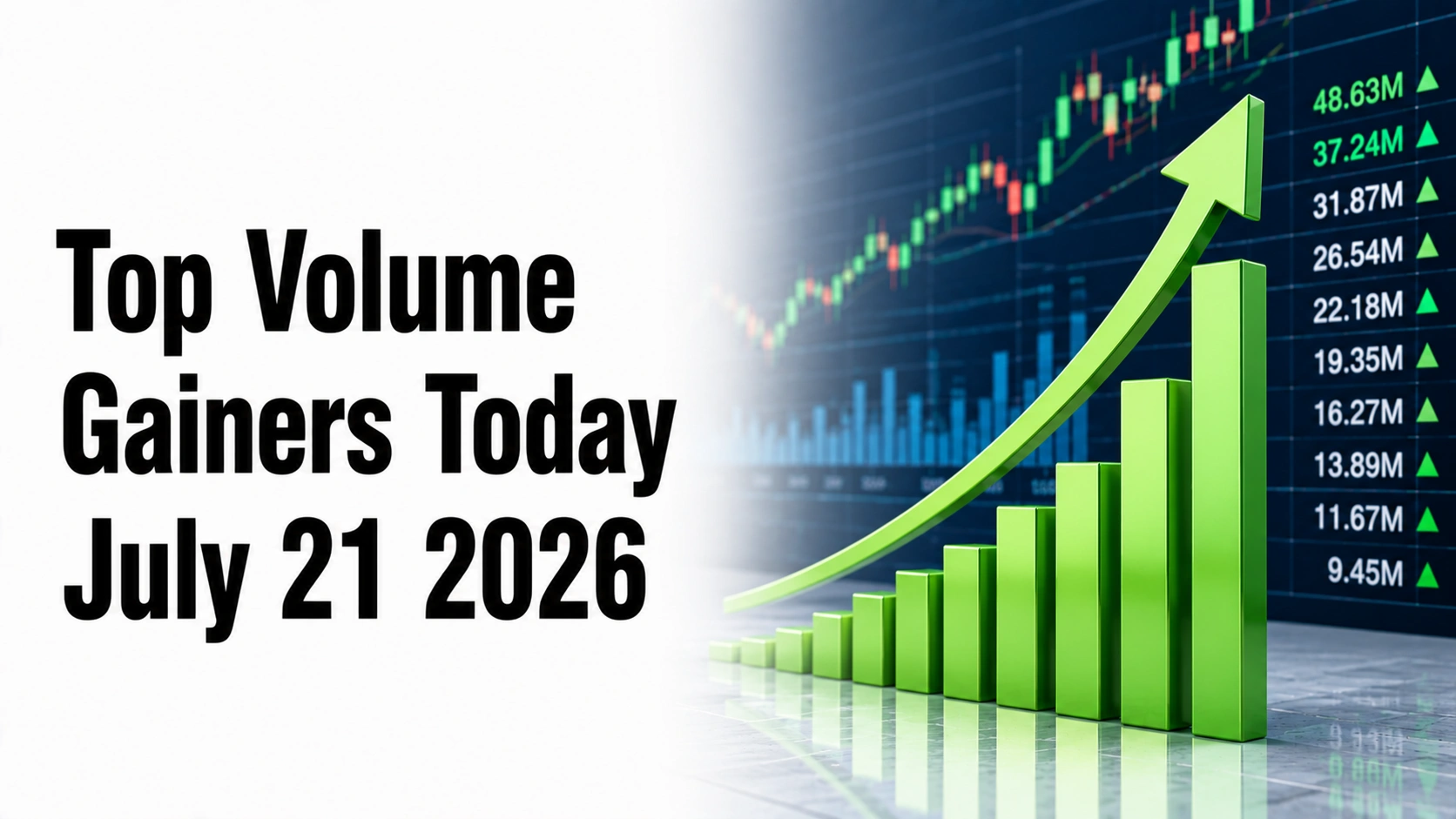NSE Volume Gainers Today, July 21, 2026: Ashiana Housing, KCP Sugar, Nelcast Among Stocks Witnessing Sharp Volume Surge