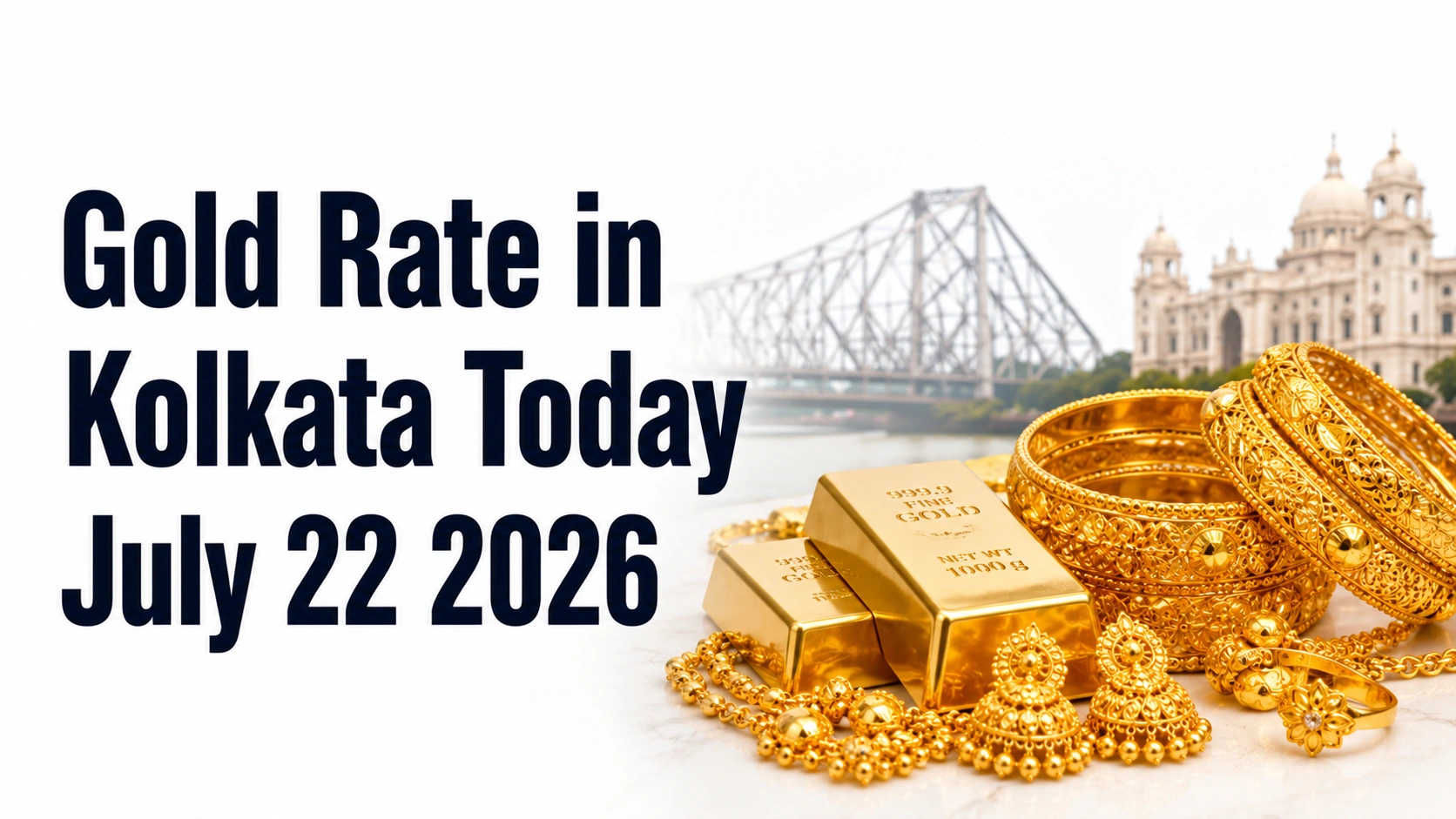 Gold Rate in Kolkata Today, July 22, 2026: Gold Surges to Fresh Monthly High