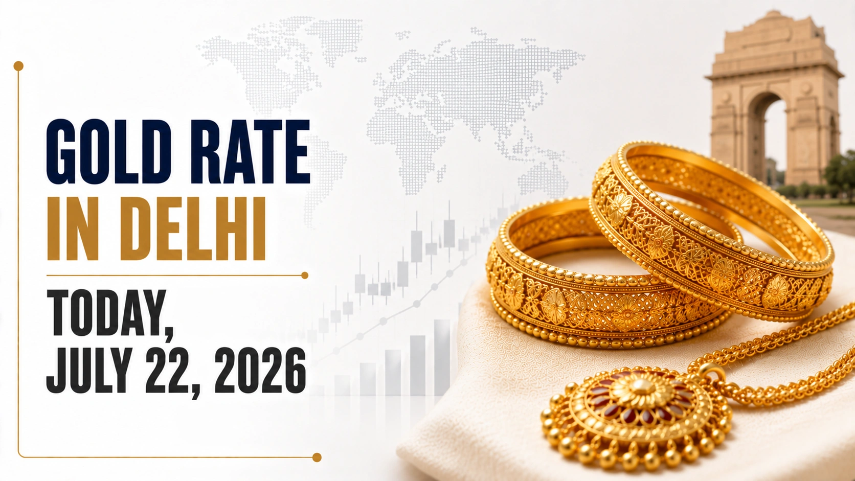 Gold Rate in Delhi Today, July 22, 2026: Sharp Rally Pushes Gold to Monthly High