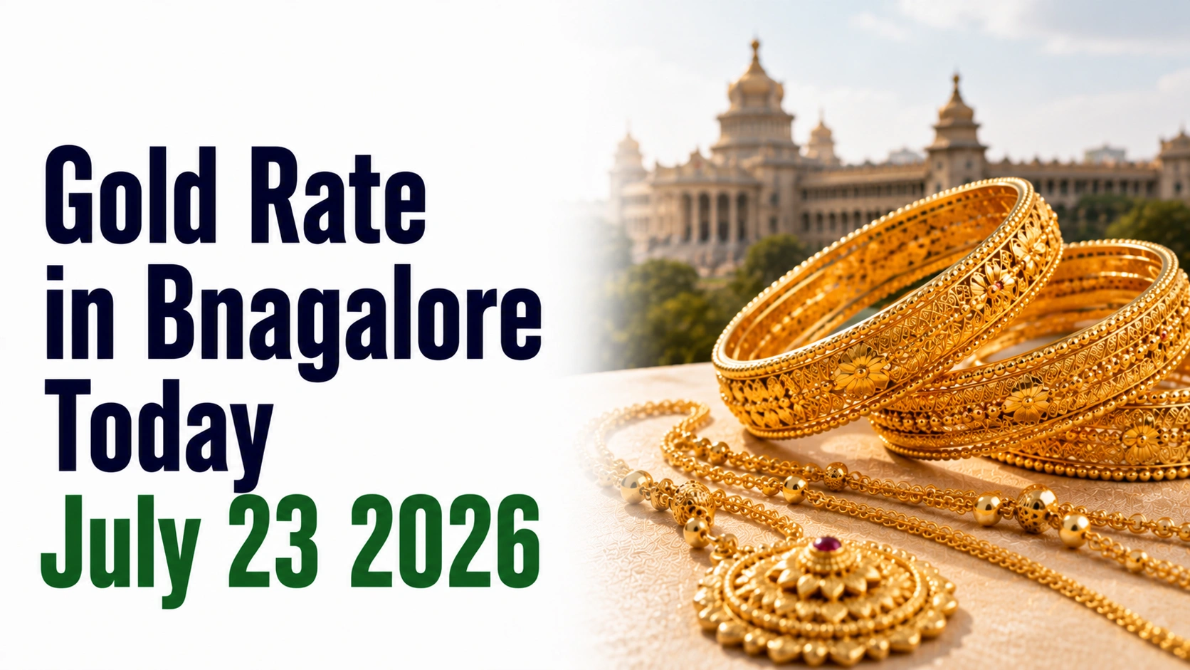 Gold Rate in Bangalore Today, July 23, 2026: Prices Rise Again After Wednesday's Rally