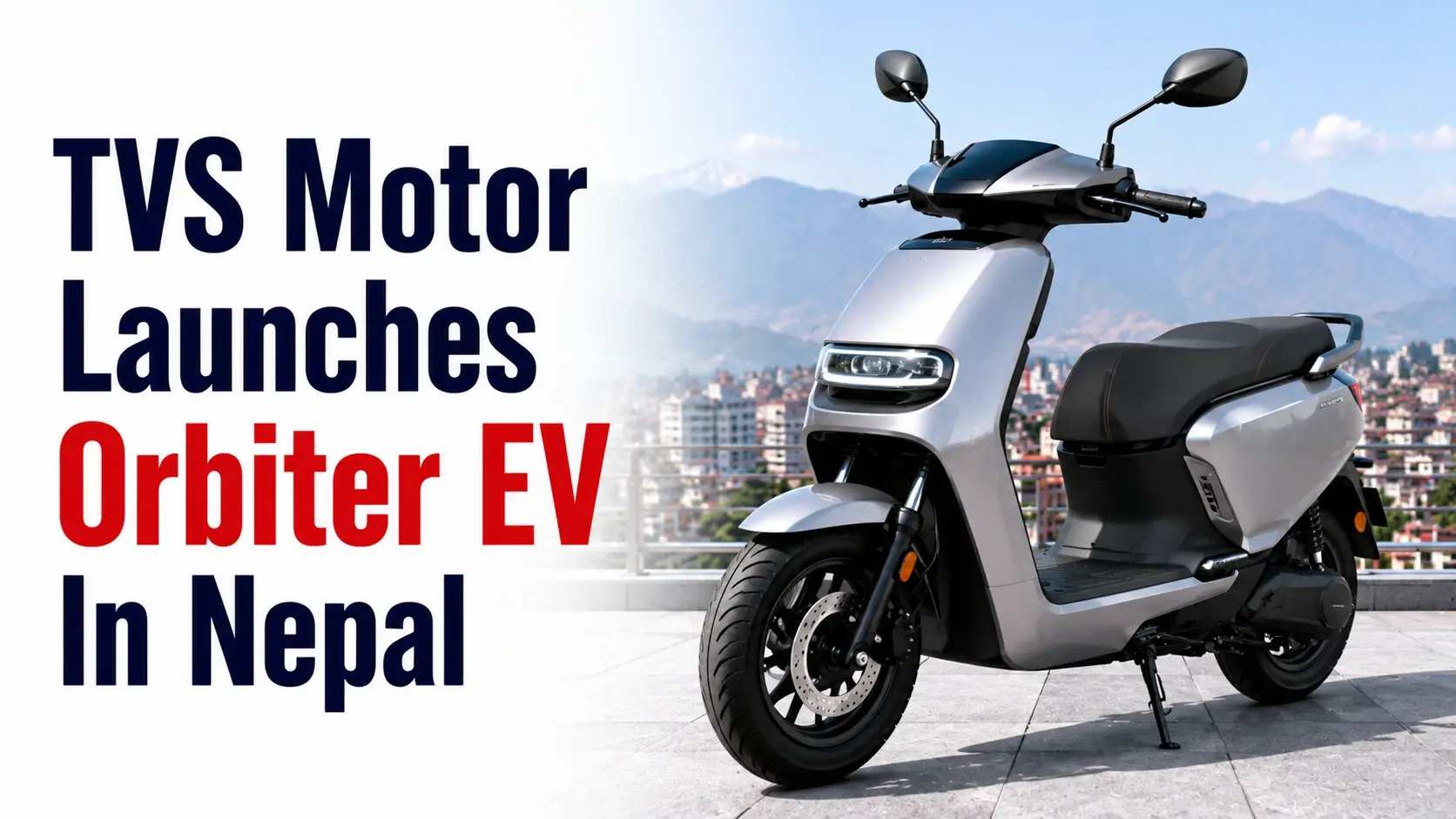 TVS Motor Launches Orbiter EV In Nepal; Shares Rise 0.31%