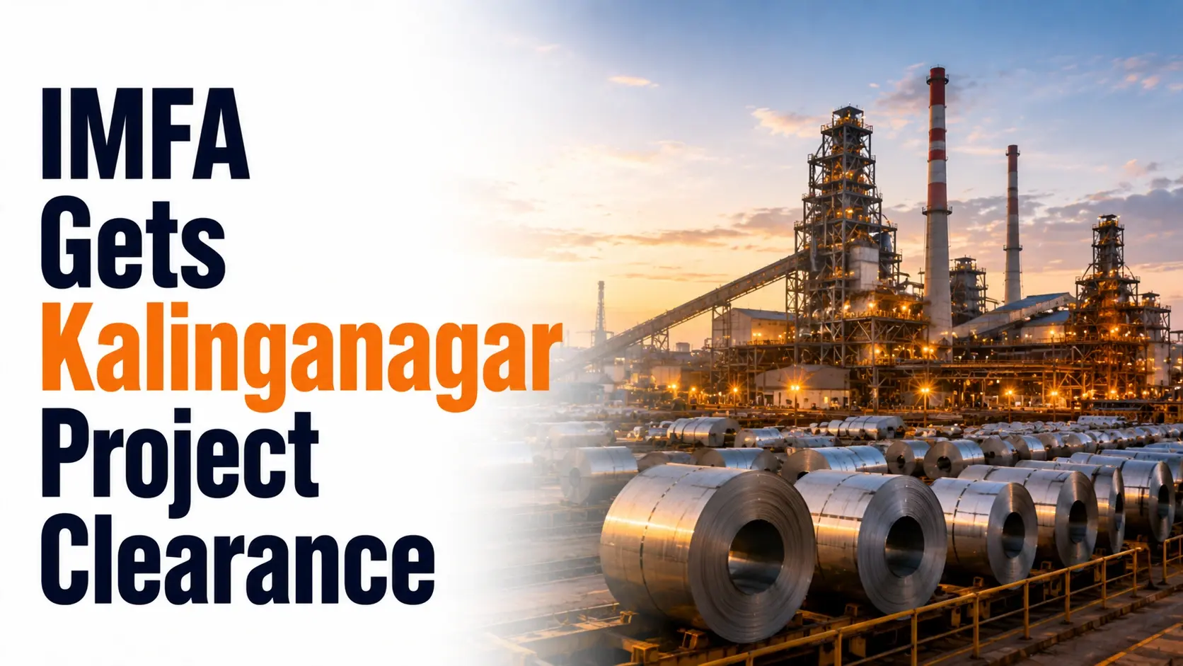 IMFA Gets Kalinganagar Project Clearance; Shares Fall 0.69%