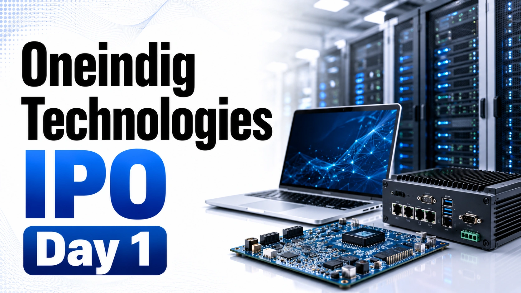 Oneindig Technologies IPO Day 1: Retail Investors Drive Early Bids as SME Issue Opens for Subscription