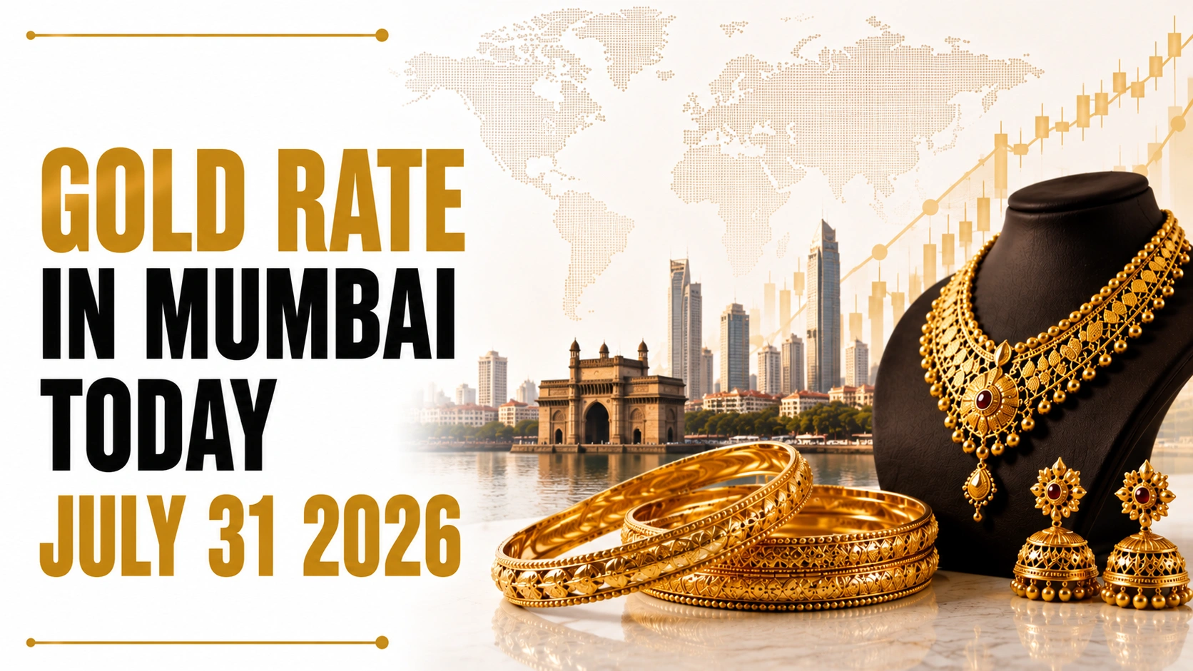 Gold Rate in Mumbai Today, July 31, 2026: 24K Gold Climbs ₹27, Recovery Continues