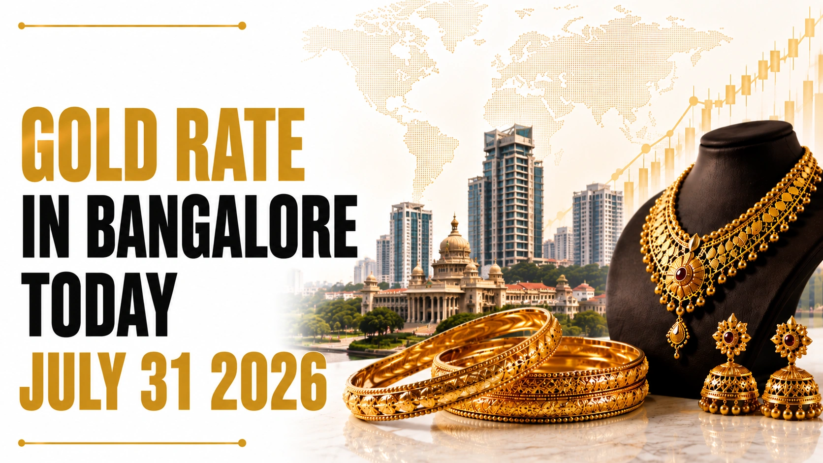 Gold Rate in Bangalore Today, July 31, 2026: 24K Gold Rises ₹27 as Bullion Extends Recovery
