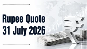 Rupee Quote: 31 July 2026