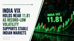India VIX Holds Near 11.81 as Record-Low Volatility Supports Stable Indian Markets