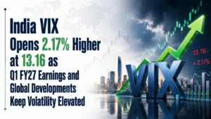 India VIX Opens 2.17% Higher at 13.16 as Q1 FY27 Earnings and Global Developments Keep Volatility Elevated