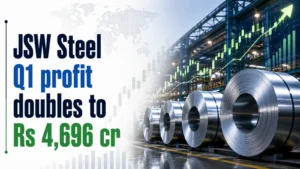 JSW Steel Q1 Profit Doubles to Rs 4,696 Cr