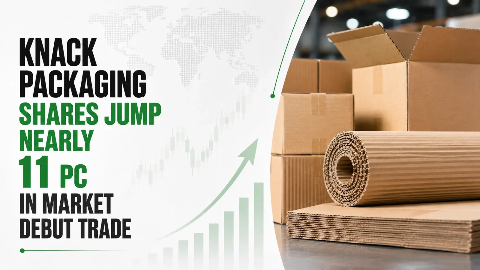 Knack Packaging Shares Jump Nearly 11 pc in Market Debut Trade