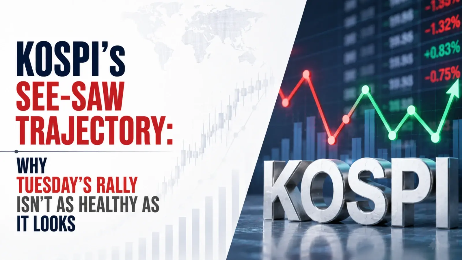 KOSPI’s See-Saw Trajectory: Why Tuesday’s Rally Isn’t as Healthy as It Looks