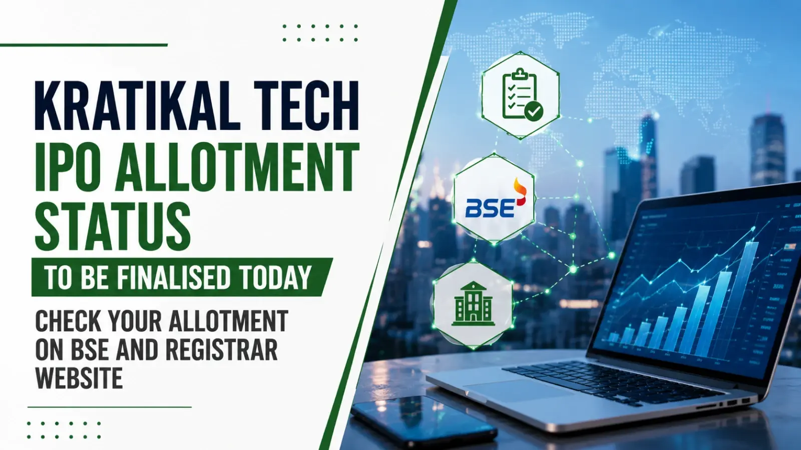 Kratikal Tech IPO Allotment Status to be Finalised Today: Check Your Allotment on BSE and Registrar Website