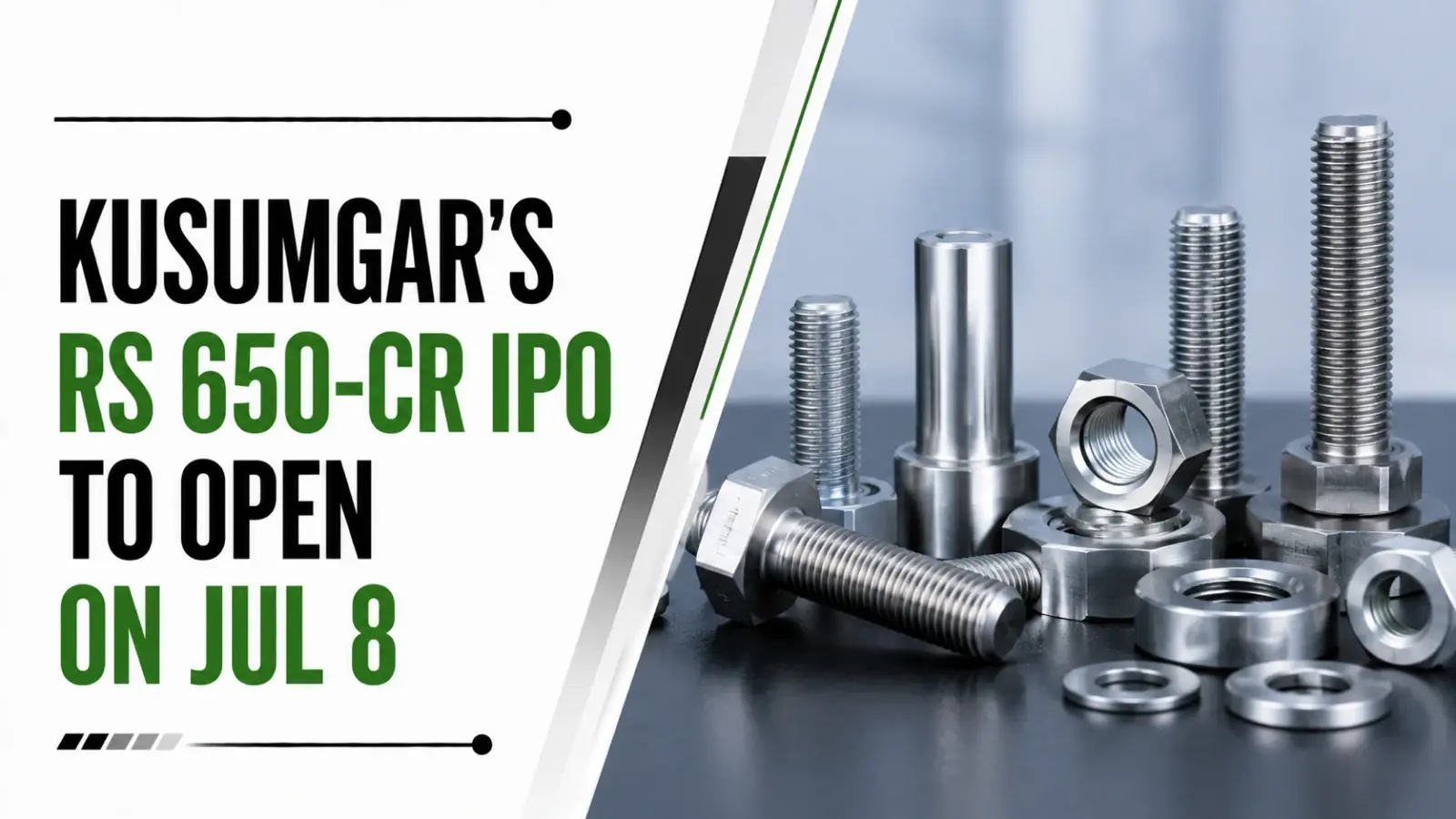 Kusumgar’s Rs 650-Cr IPO To Open on Jul 8, Price Band Fixed at Rs 318–419 per Share