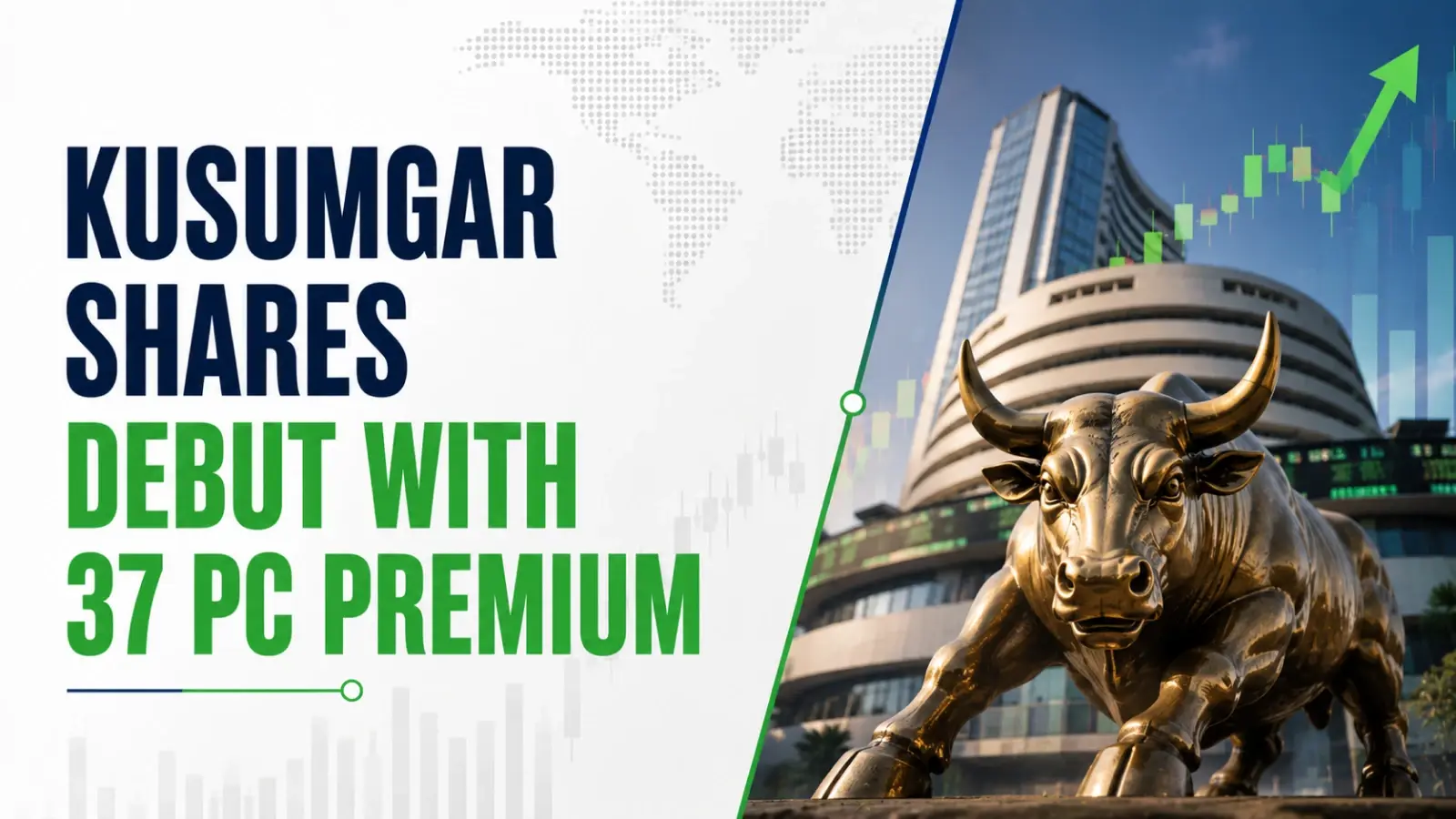 Kusumgar Shares Debut With 37 PC Premium