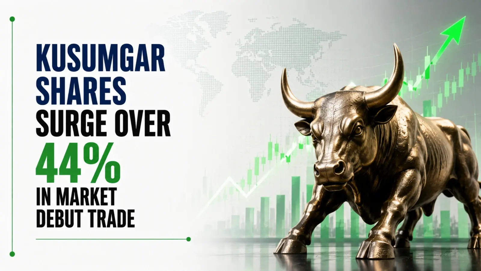 Kusumgar Shares Surge Over 44 PC in Market Debut Trade