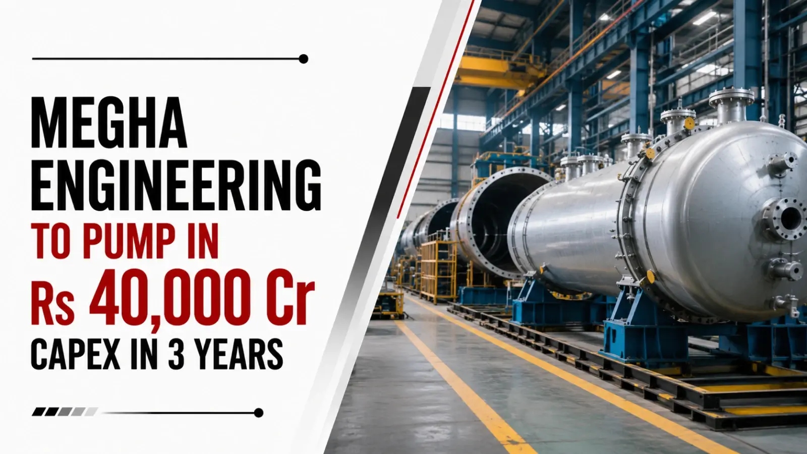 Megha Engineering To Pump in Rs 40,000 Cr Capex in 3 Years, Eyes Rs 2 Lakh Cr Topline in 5 Years