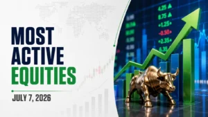 Most Active Equities on July 7, 2026: Share India, IOL Chemicals, PWL Among Gainers; IDEA, Vodafone Idea, VOGL Stay Most Active