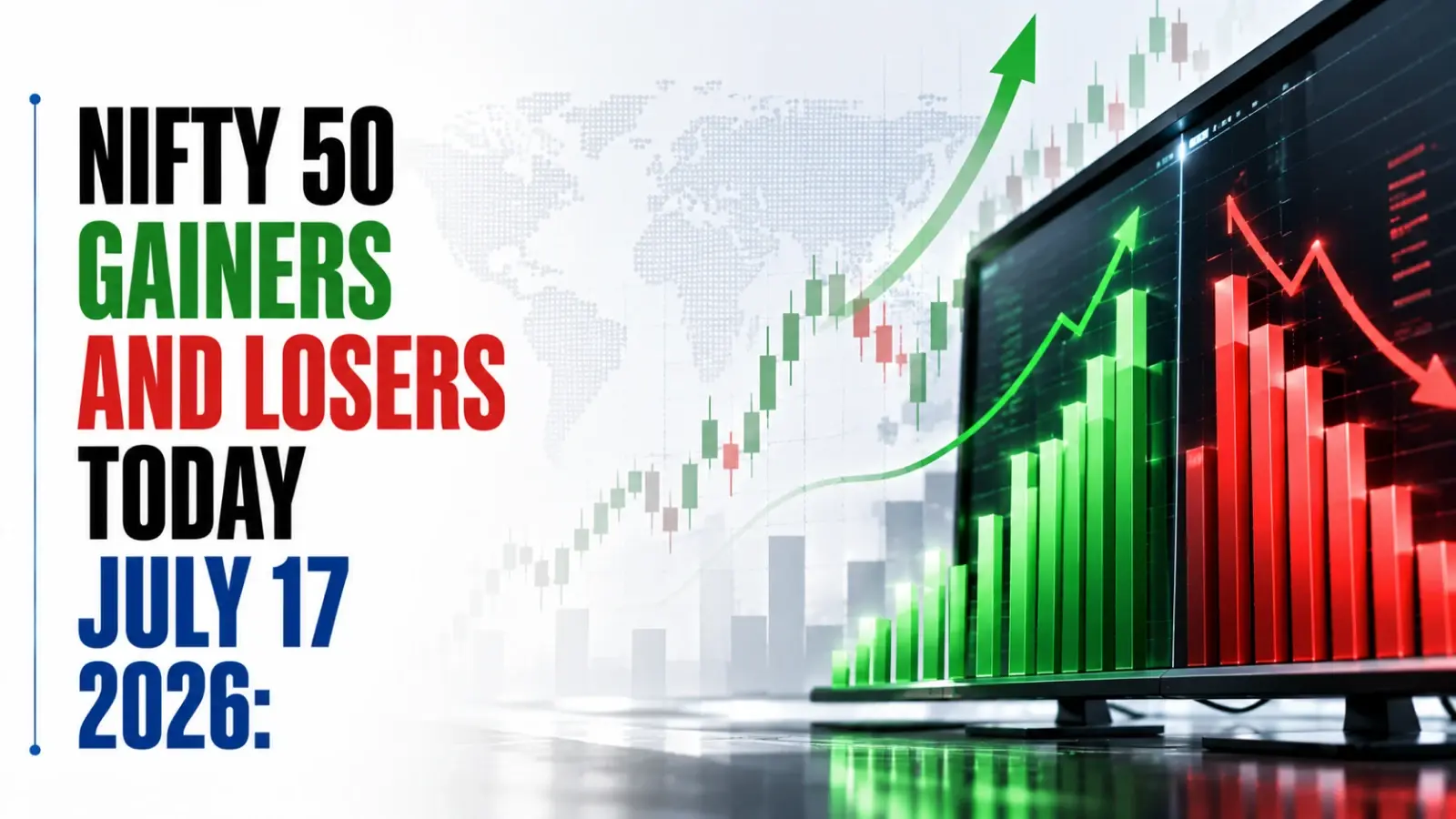 Nifty 50 Gainers and Losers Today, July 17, 2026: Tech Mahindra, Kotak Mahindra Bank, Jio Financial Among Gainers; Hindalco, Dr Reddy's, Wipro Among Losers